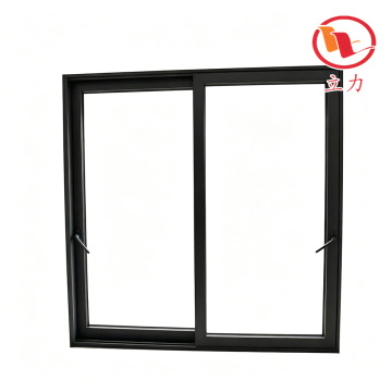 Luxury Horizontal Sliding Window in Premium Black Finish