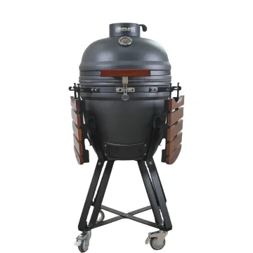 Auplex Matt 18" Charcoal Outdoor Cooking Kamado Grill BBQ Pellet Smoker