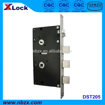 High Quality Electronic Lock Body DST205, 60mm backset, Automatic Lock