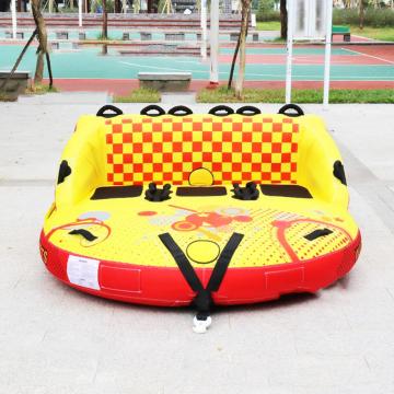 वाटर स्पोर्ट्स बोट ट्यूब पानी inflatable कताई टाविक