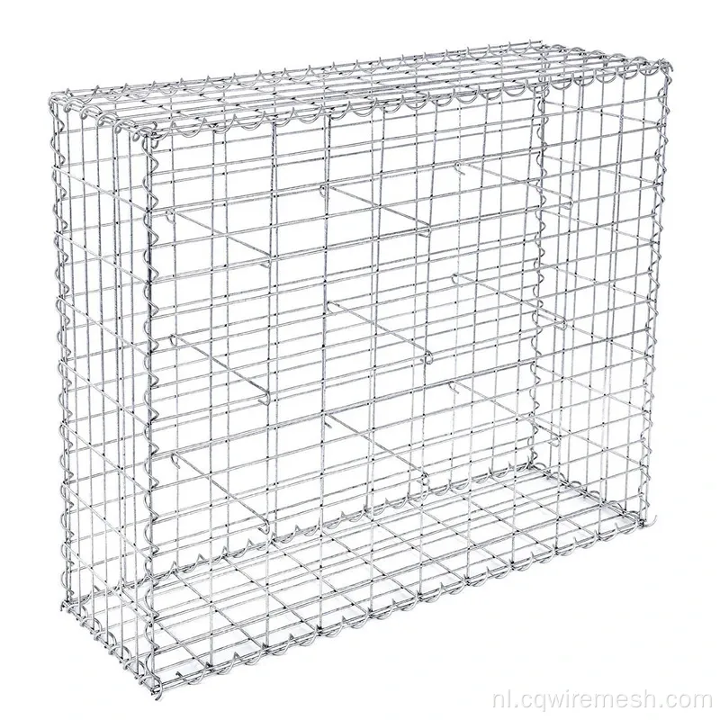 Geweven PVC gecoate gabionbox voor keermuur