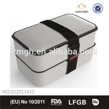 Multifunctional Bento Box (Grey), FDA Approved, Microwave & dishwasher safe