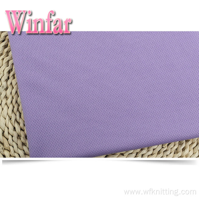 Wicking Knit Polyester Mesh Bird Eye Knit Fabric