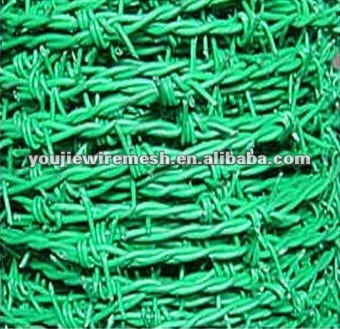 PVC Coated Barbed Iron Wire(Youjie Factory)
