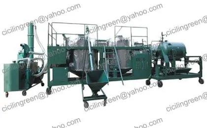 Black oil purifier, black engine oil recycling plant, engine oil purifier