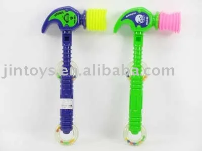 Plastic Toy, Baby Hammer with 2 Different Colors