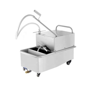 Stainless Steel Commercial Deep Fryer Oil Filter Cart and Machine for KFC Cooking
