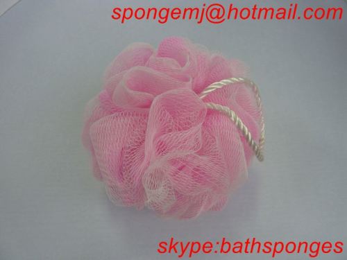 mesh sponge bath pouf bath loofah back strap