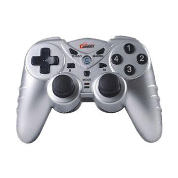 Wired Computer Game Controller for Sony's PlayStation 3 with Fully Analog Action Buttons