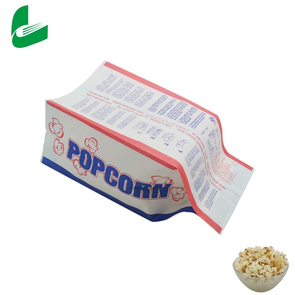 China Benutzerdefinierte Druck-Mikrowellen-Popcorn-Verpackung Hersteller