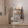 Rascador de torre de escalada para gatos de Sisal de madera, grande, moderno y contemporáneo, plataforma de descanso para condominios de varios niveles
