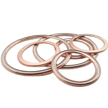 WS-SEALS OEM Flat Red Copper Washer Coated Gasket