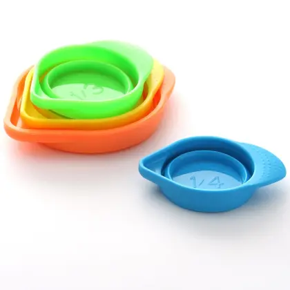 Stackable Silicone Measuring Bowl/Tools