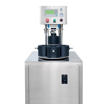 Tang Mechanical Semi-Automatic Glass Bottle Vacuum Capper for Iron Lids
