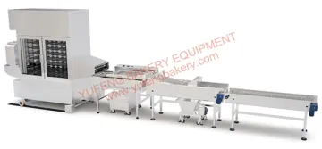 Yufeng DPL-1200 Donut System-Gas fryer-Yeast & Cake Donuts
