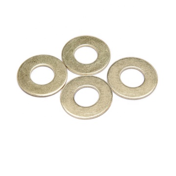 DIN125 Yellow Zinc Flat Washer เครื่องซักผ้าธรรมดา