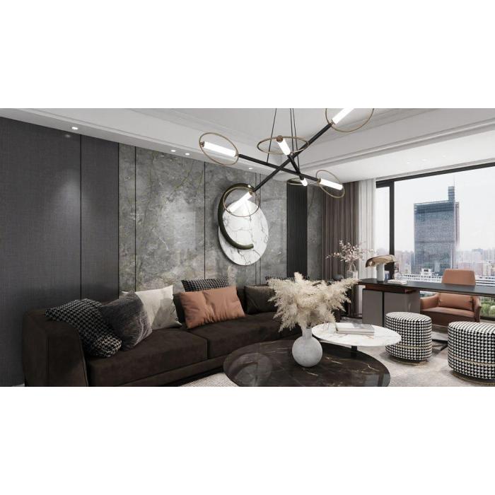 Mudah dibersihkan lembaran marmar UV yang rendah dan kecantikan yang tahan lama