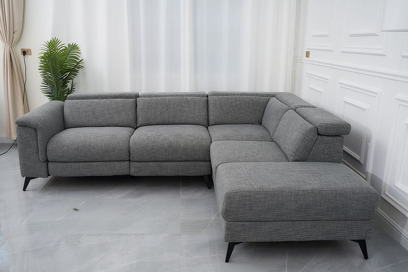 Living Room Fabric Sectional Sofa