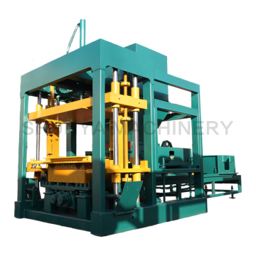 Hydraulic Concrete Block Making Machine QT4-20 Cement Block Forming Machine