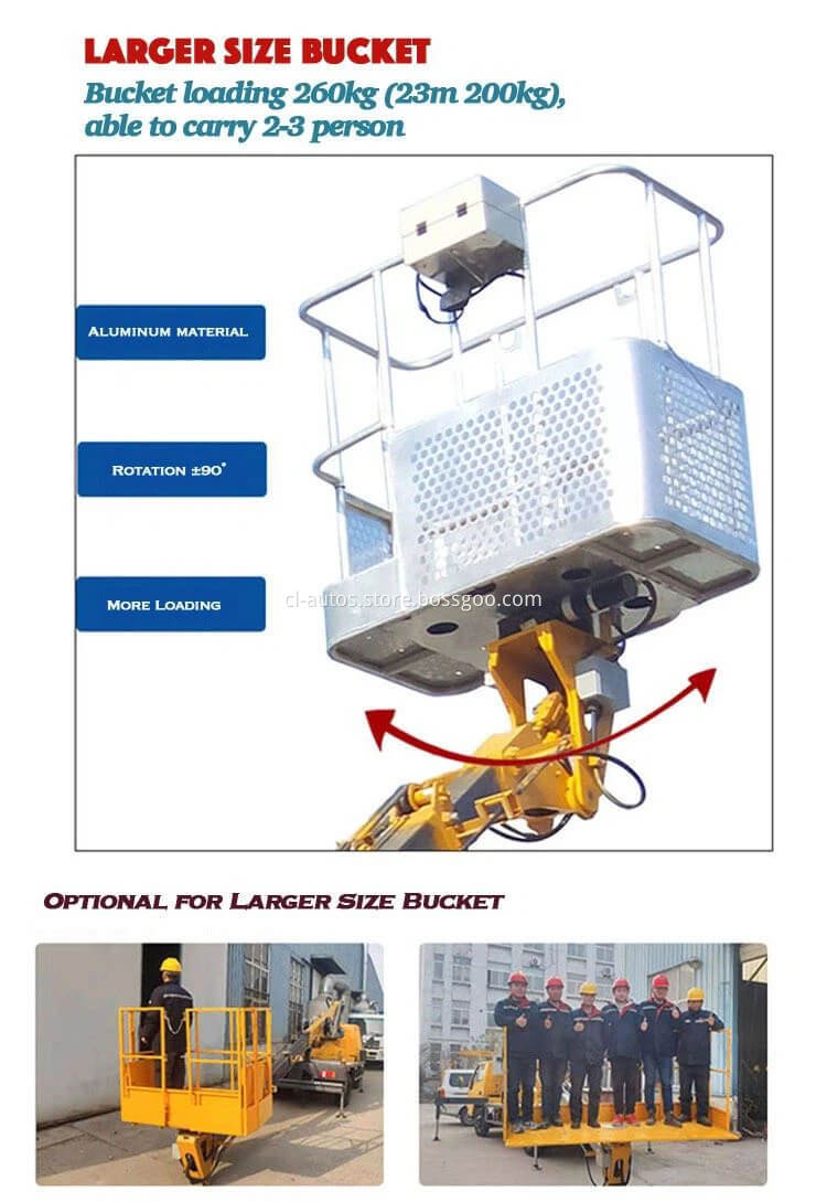 Telescopic Bucket Truck 02