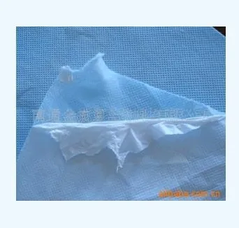 PE film coated with non woven or dust free paper for medical application
