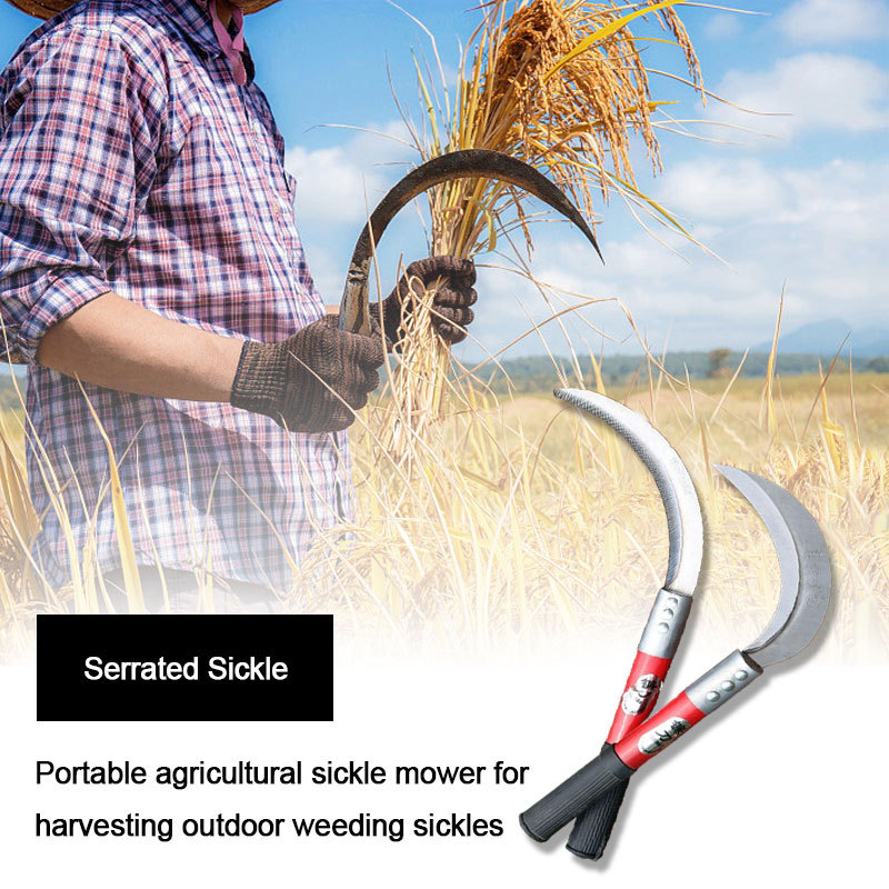 Agricultural encryption fine tooth serrated sickle stainless steel mower sickle