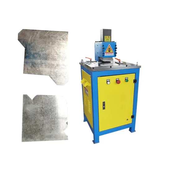 Portable Adjustable Metal Sheet Shearing and Corner Cutting Machine