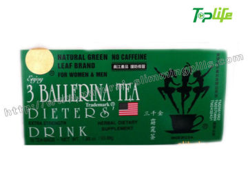 Herbal Extracts 3 Ballerina Tea Weight Loss Slimming Coffee Tea No Side Effect, No Rebound