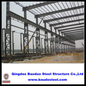 High Column Steel Structure Workshop , High Rise Steel Structures For Tall Buildings