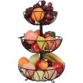 3Tier Metal Wire Fruit baskets Bowl