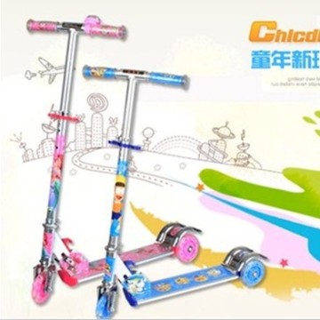 Cheap Children Folding 3 Wheel Sliding Scooter
