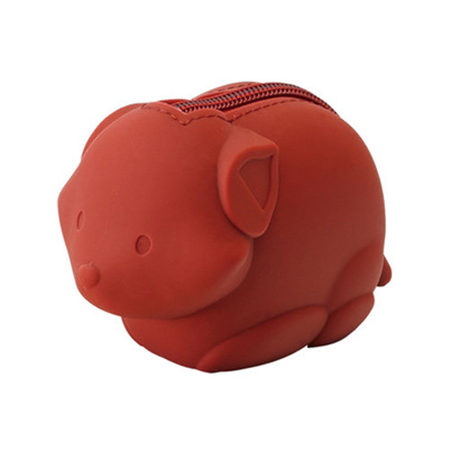 Aangepaste dierenvorm siliconen mini tas portemonnee