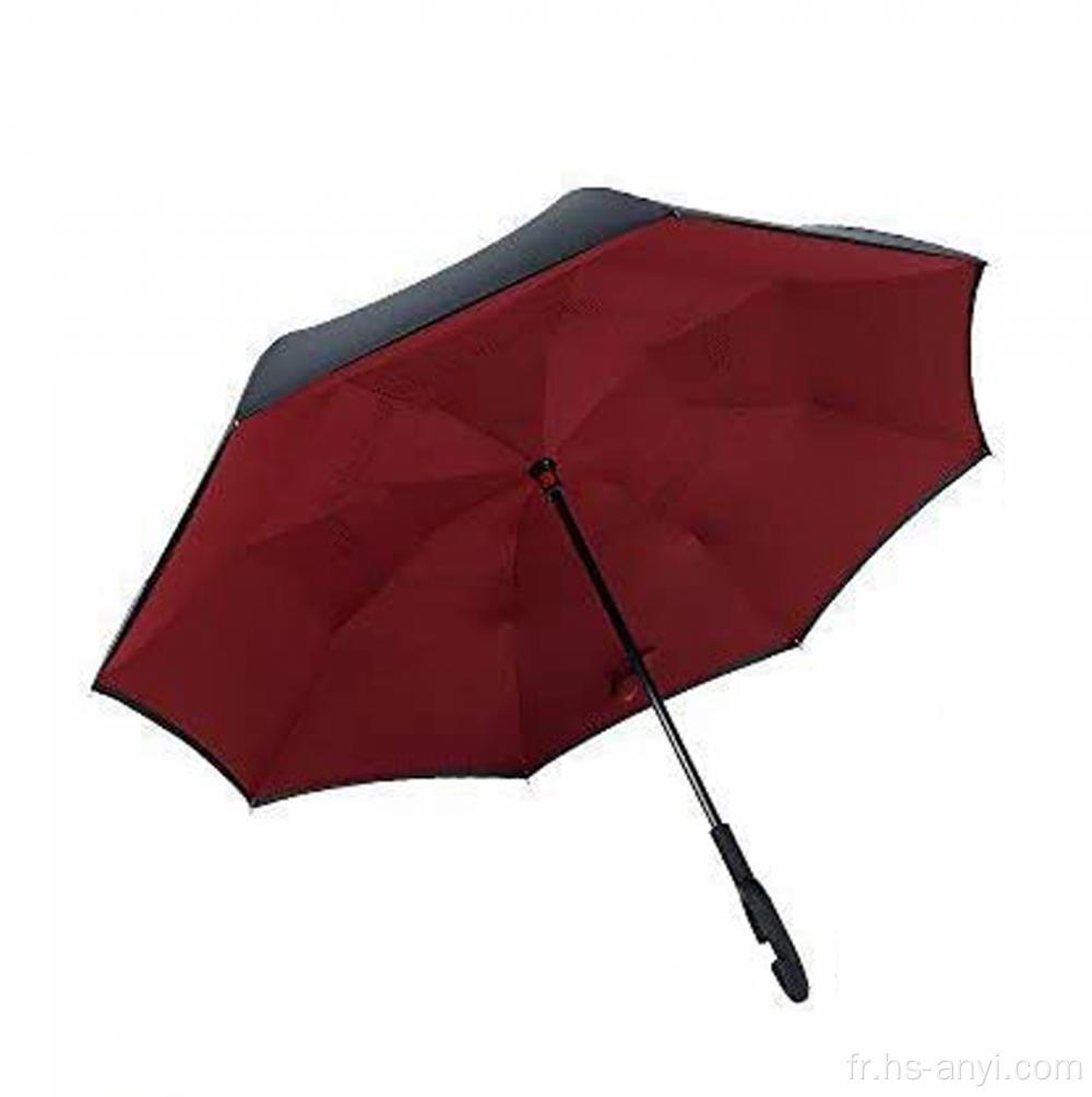 Portable Sun Parapluie rouge