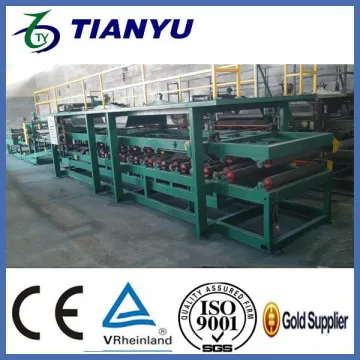 New style double layer sandwich panel forming machine
