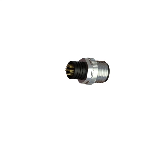 M12 Male 8-pin A key Unshielded Connector