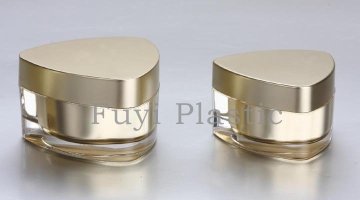 Unique Empty Plastic Cosmetic Container Jar for Face Cream Oil 5/10/15/30/ 50ml