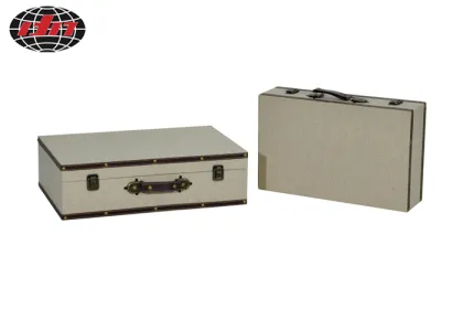 Brown MDF Wooden Storage Box