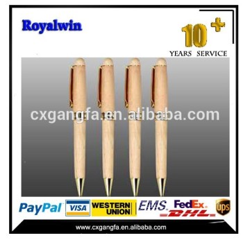 GF-LQ-305 China factory wholesale wood pen/wooden pen