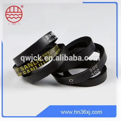 China factory heat resist narrow rubber v belt, triangle v belt A B C D O