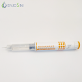 Inyector de lápiz desechable para el uso de los diabéticos en la liraglutida