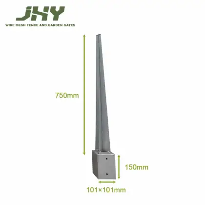 Metal Fence Post Anchors: Supporting Fences, Mailboxes, Lamp Posts, and More