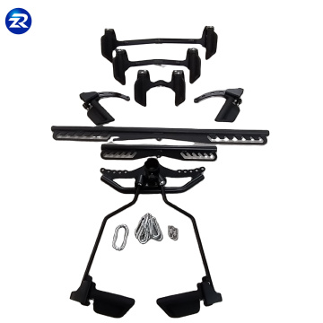 Hot Sale Multi-Functional Fitness Trainer: 8 Handle Adjustable Workout Lat Machine Accessory & Pull Down Bar