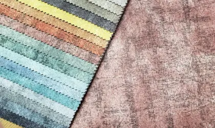 Textile Upholstery Printed Velvet Sofa Fabric