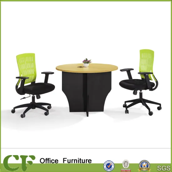 CF-N06901 Cross shaped leg Round table top meeting desk