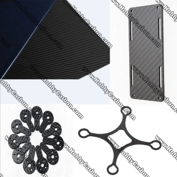 3K 100% Rigid Carbon Fibre Sheet 0.25, 0.5, 1.0, 1.5, 2.0, 2.5, 3.0, 4.0,  5.0mm