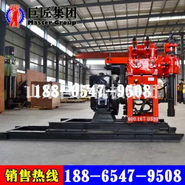 this core drilling rig is suitable for drilling water well, soil exploration HZ-130YY hydraulic core drilling rig