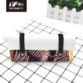 Custom tropical flavor style PU leather pencil case & bag handbags multifunctional bag