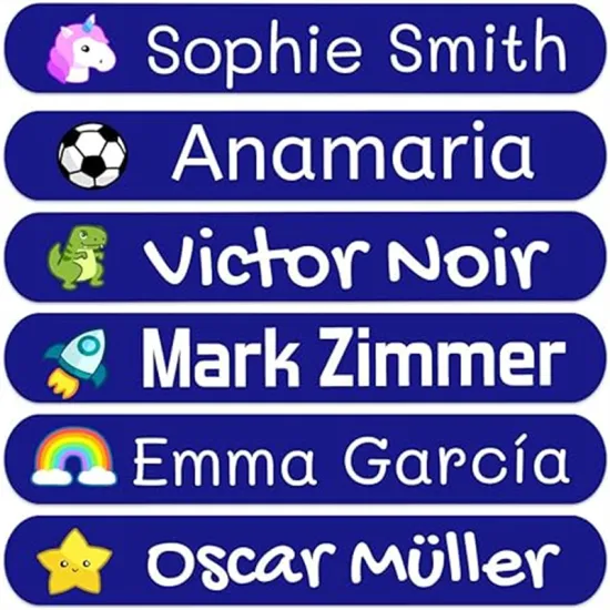 Waterproof custom kids stickers