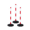 Wholesale Safety White Red Stanchion Sign