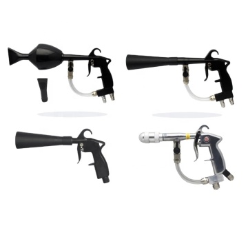 Professional Car Vortex Cleaning Gun Z020: Customizable OEM Handle & Brush Set Included
